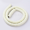 Flat Round Eco-Friendly Handmade Polymer Clay Beads CLAY-R067-8.0mm-21-2