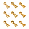 Brass Ice Pick Pinch Bails LS-X-KK-KK06-G-1