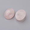 Natural Rose Quartz Flat Back Cabochons G-G741-22x30mm-21-2