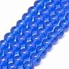 6mm Round Glass Spacer Beads Strands X-GR6mm22Y-1