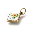 Double-sided Printed 304 Stainless Steel Pendants SA-CBA45D9-01C-2