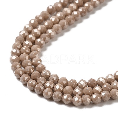 Cubic Zirconia Bead Strands ZIRC-P109-02A-09-1