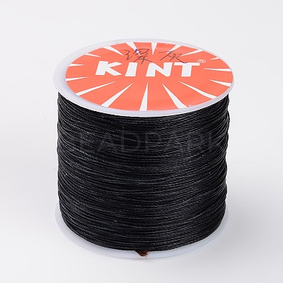 Round Waxed Polyester Cords YC-K002-0.6mm-08-1
