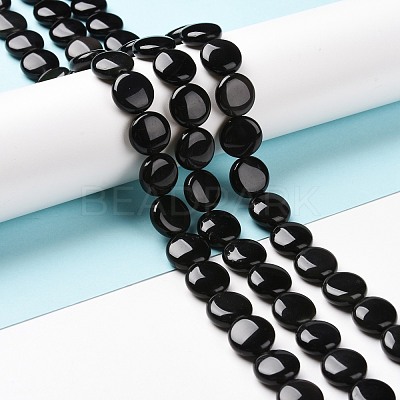 Natural Obsidian Beads Strands G-C238-21B-1