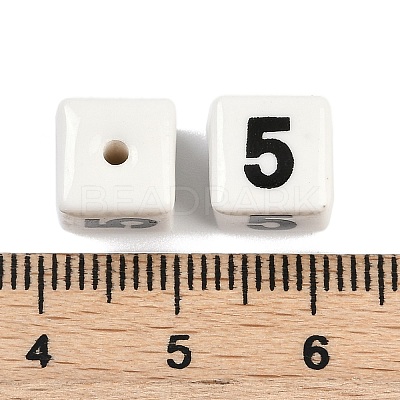 Handmade Porcelain Beads LS-PORC-R003-07-05-1