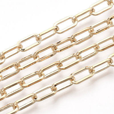 Unwelded Iron Paperclip Chains CH-S125-02E-LG-1