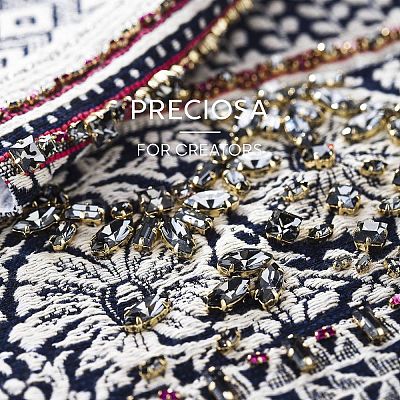Preciosa® MAXIMA Crystal Fancy Stones Y-PRC-FB4-30280-1