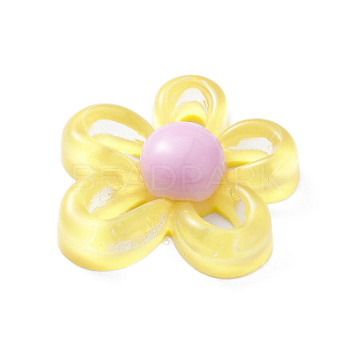 Translucent Resin Cabochons RESI-K021-01D-1
