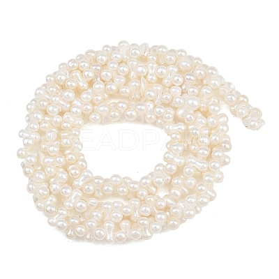 Electroplated Shell Pearl Beads Strands SH-CBA94AD-01-1