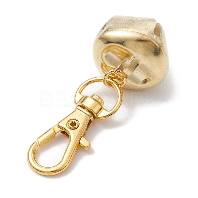 Iron Bell Pendant Decoration HJEW-JM02227-02-1