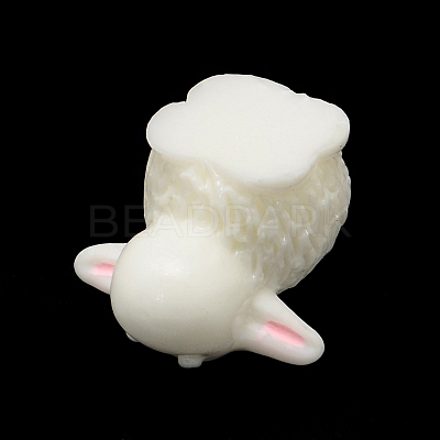 Sheep Resin Cabochons X-CRES-R183-36-1