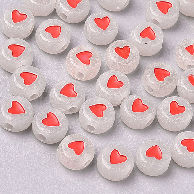 Luminous Acrylic Beads MACR-S273-39-1