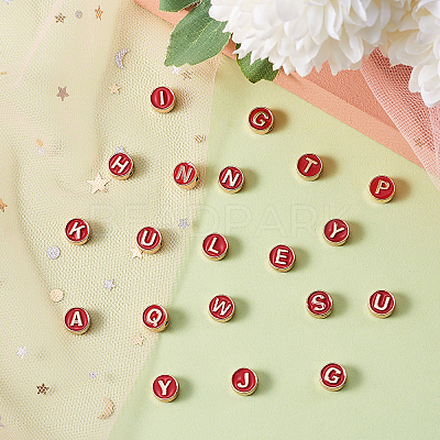 Alloy Enamel Beads ENAM-CJ0001-96D-1