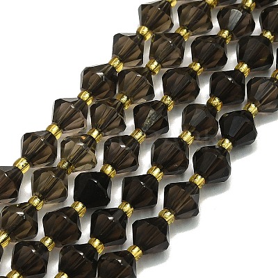 Natural Smoky Quartz Beads Strands G-I376-B26-01-1
