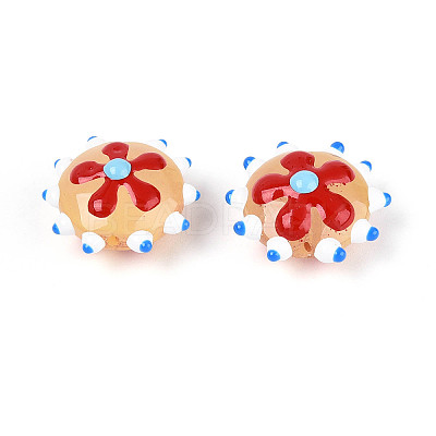 Handmade Lampwork Beads LAMP-T023-25E-1