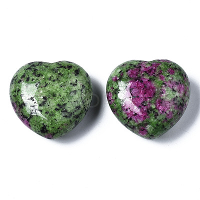 Natural Ruby in Zoisite Quartz Healing Stones G-R418-152-1