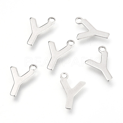 Non-Tarnish 201 Stainless Steel Charms X-STAS-C021-06P-Y-1