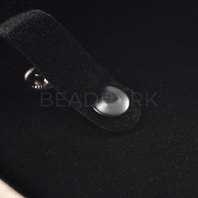 Rectangle Wooden Bracelet Boxes X-OBOX-N013-01-1