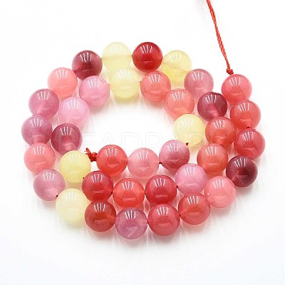 Natural Quartz Beads Strands G-N355-10mm-25-1