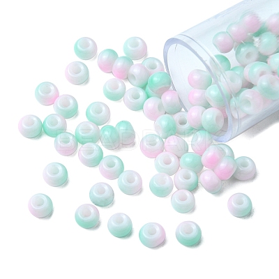 6/0 Opaque Glass Seed Beads SEED-YW0002-13P-1