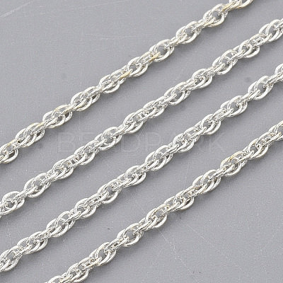 Soldered Brass Coated Iron Rope Chains CH-T002-04S-1