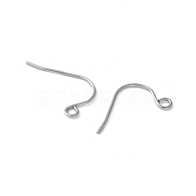 316 Surgical Stainless Steel Earring Hooks STAS-Z124-02C-P-1