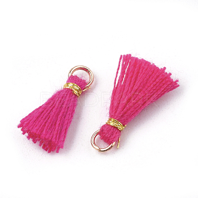Polycotton(Polyester Cotton) Tassel Pendant Decorations FIND-S281-18-1