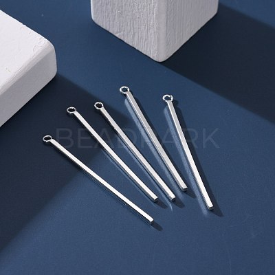 304 Stainless Steel Pendants STAS-P186-05S-43mm-1