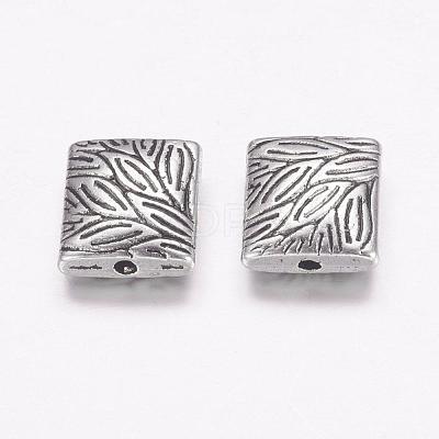 Tibetan Style Alloy Beads TIBEB-ZN29282-S-LF-1
