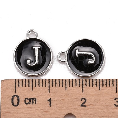 Platinum Plated Alloy Charms ENAM-S118-02J-P-1