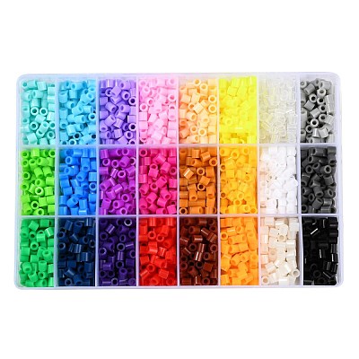 24 Colors DIY Fuse Beads Kit DIY-X0295-01E-5mm-1