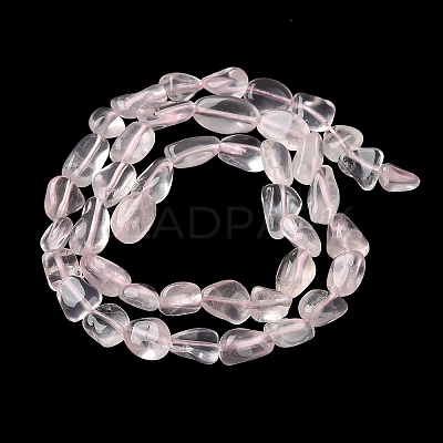 Natural Rose Quartz Beads Strands G-L638-A01-01-1