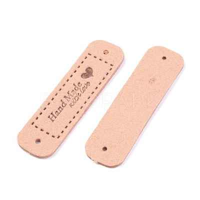 PU Leather Label Tags DIY-H131-A09-1