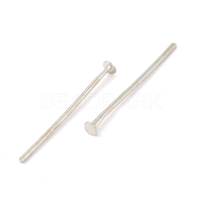 Brass Flat Head Pins X-KK-H446-02P-1