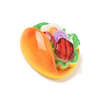Cute Opaque Resin Cabochons RESI-L046-D04-1
