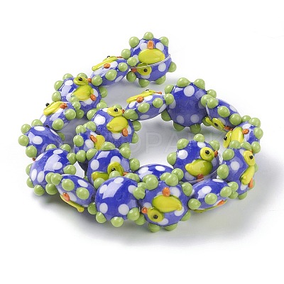 Handmade Lampwork Beads X1-LAMP-J092-01D-1