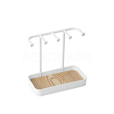 Plastic Earring Display Stands EDIS-WH0016-063B-1