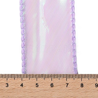 Fishtail Yarn Iridescent Ribbon for Bowknot Making OCOR-B004-02A-05-1