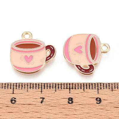 Alloy Enamel Pendants ENAM-T022-29-1