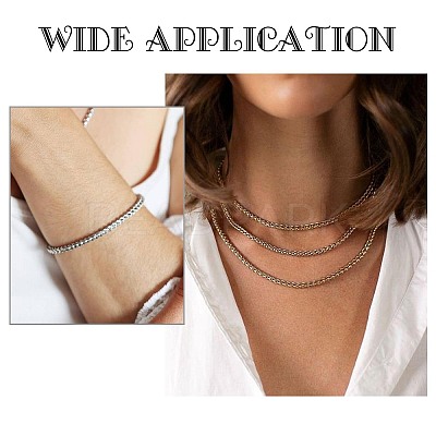 304 Stainless Steel Rope Chains CHS-SC0001-02P-1