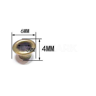 Brass Grommet Eyelet Findings PW-WG380A2-19-1
