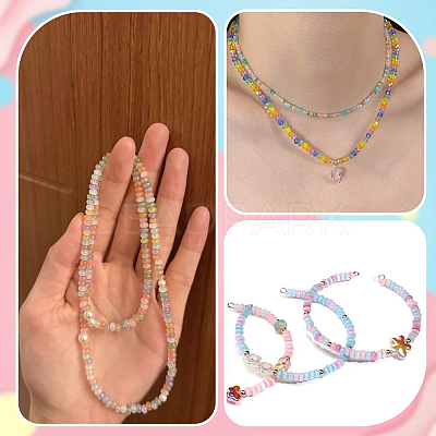600Pcs Glass Seed Beads SEED-PA0001-17-1