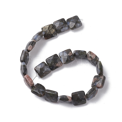 Natural Glaucophane Beads Strands G-K359-B20-01-1