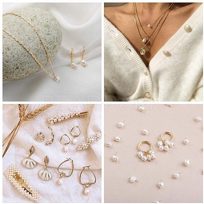 Natural Cultured Freshwater Pearl Pendants PEAR-PH0001-01-1