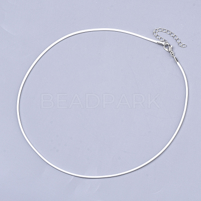 Waxed Cotton Cord Necklace Making MAK-S032-1.5mm-B20-1