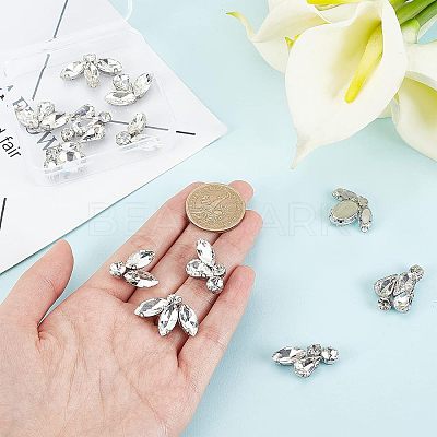 12Pcs 6 Style Sew on Rhinestone RGLA-FG0001-04-1