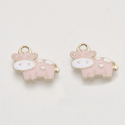 Alloy Enamel Pendants ENAM-S119-005E-1