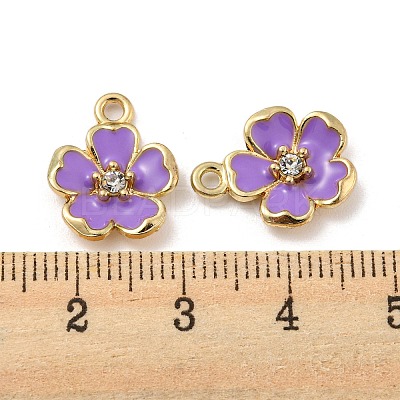 Alloy Enamel Pendants ENAM-D063-01G-06-1