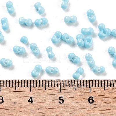 Baking Paint Glass Seed Beads SEED-A033-05P-1