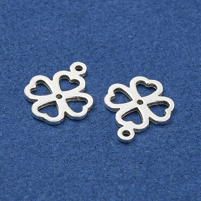 925 Sterling Silver Hollow Charms STER-C007-01B-S-1